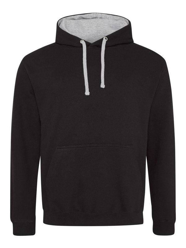 jet black/heather grey